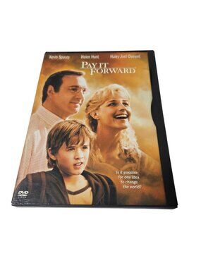 Pay It Forward DVD Haley Joel Osment Helen Hunt PG-13 Drama Warner Bros 2000